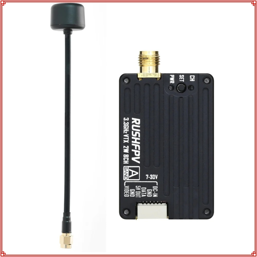 2026 New RUSHFPV 3.3G 2W VTX T - đánh giá và giá Drone Antenna