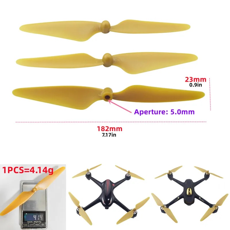 4PCS Crash Resistant CW CCW Pr - đánh giá và giá Eachine Drone E58