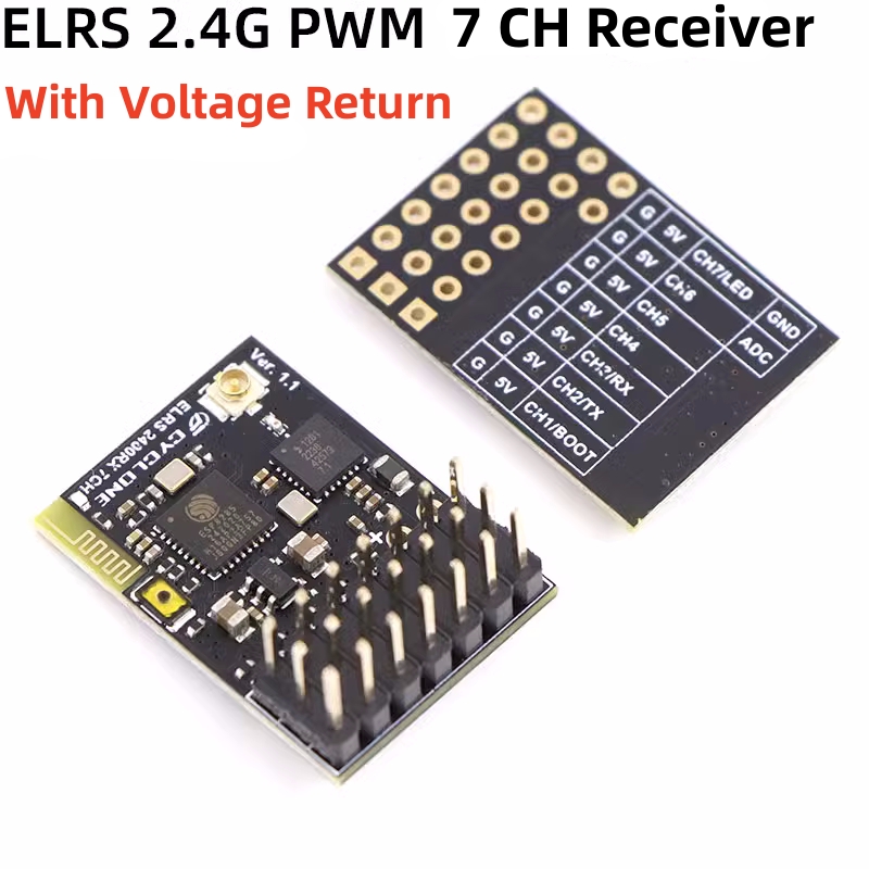 ELRS 2.4G PWM 7CH 6CH CRSF Rec - đánh giá và giá Drone Antenna