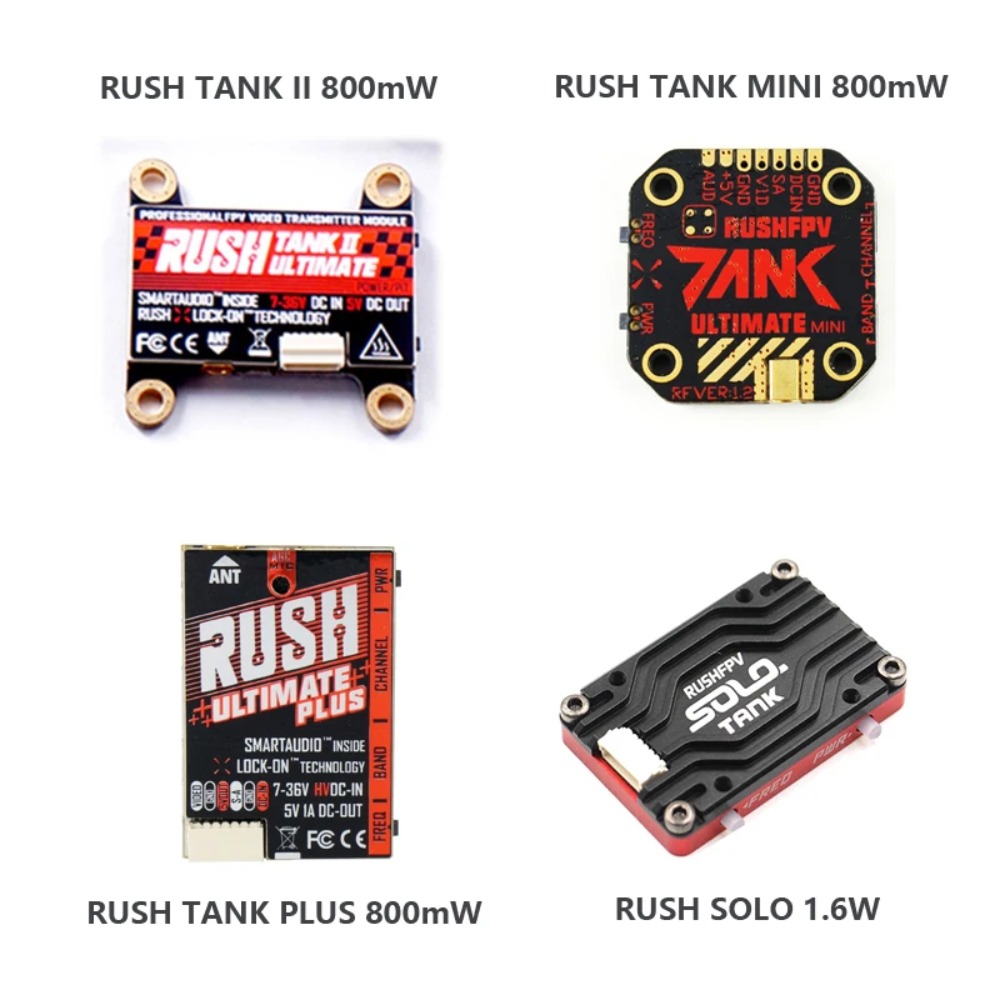 RUSH TANK Ultimate II/Mini/PLU - đánh giá và giá Drone Antenna